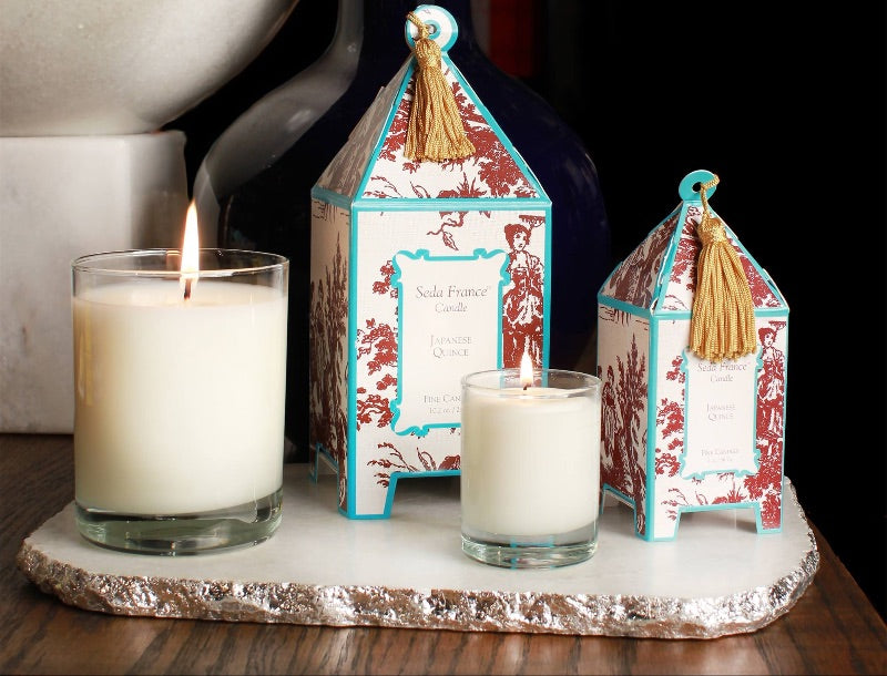 アロマシーズ15  クラリセージ15 エジプシャン5 フランキンセンス15ml High End Candle Review - Seda France Japanese Quince Candle
