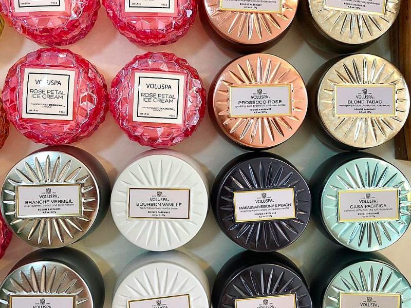 Fresh Fragrances from Voluspa Vermeil Candle Collection