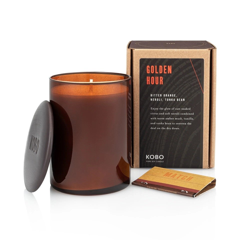 Kobo - Woodblock Golden Hour Candle