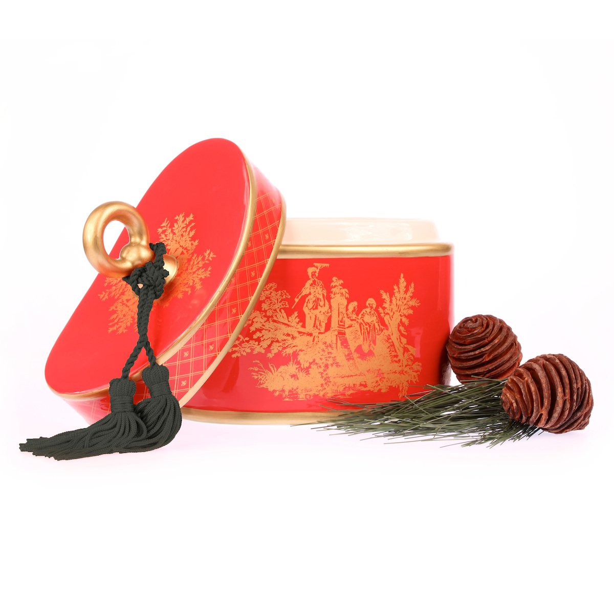 Seda France - Holiday 2 Wick Ceramic Candle