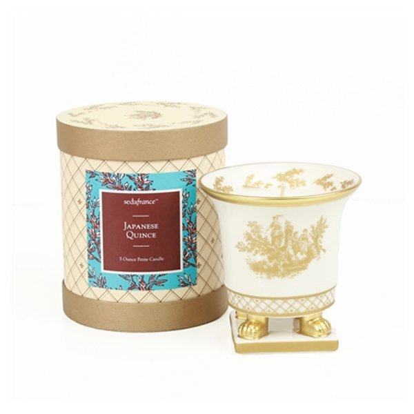 Seda France - Japanese Quince Petite Ceramic Candle