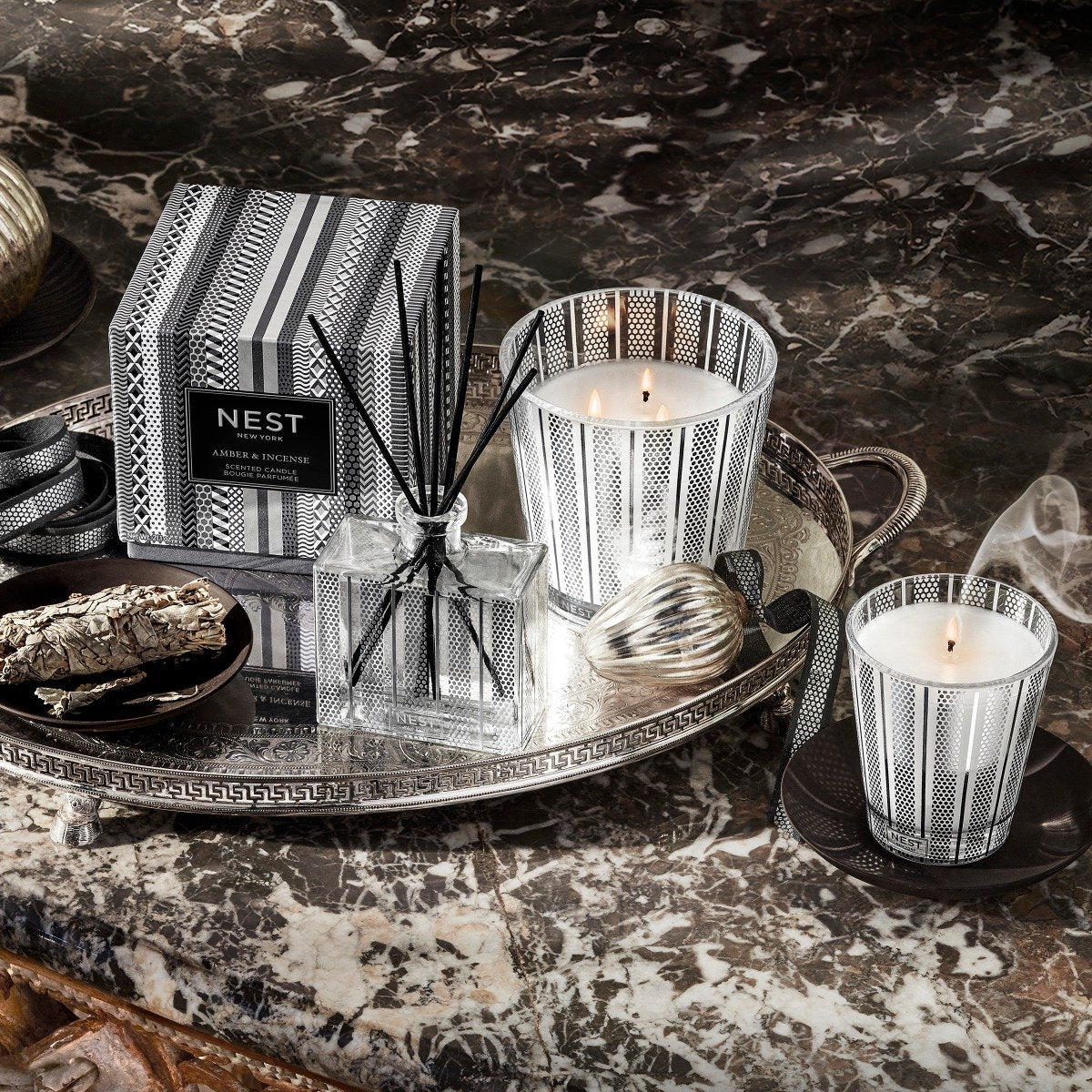 Nest - Amber & Incense Votive Candle