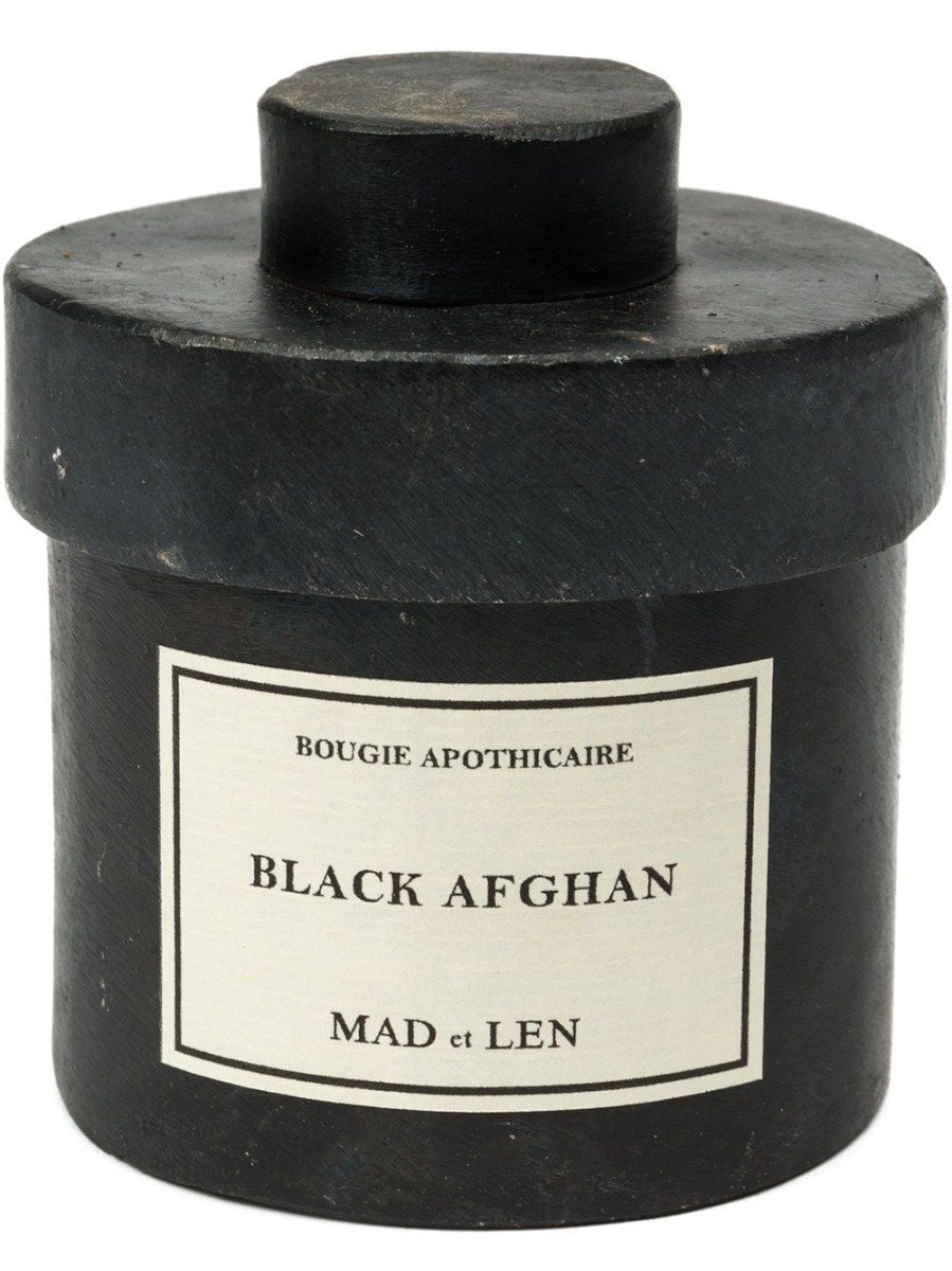 Mad et Len - Black Afghan Candle