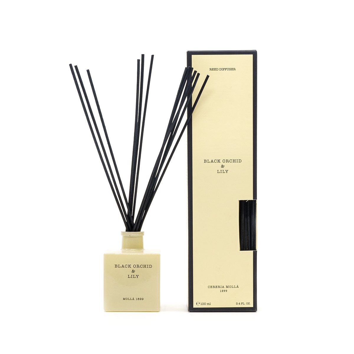 Cereria Molla - Black Orchid & Lily 100m Diffuser | Candle Delirium