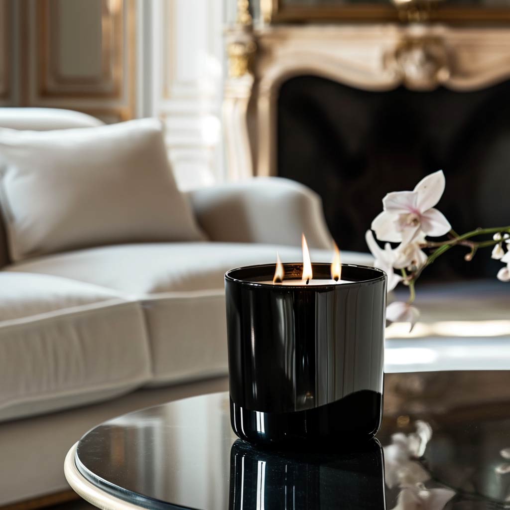 Delirium - Suede & Smoke 3 Wick Candle