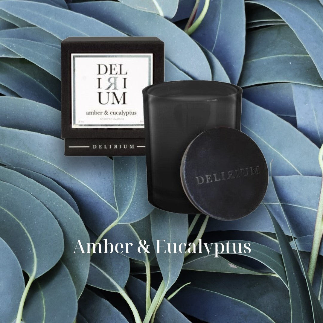Delirium - Amber & Eucalyptus (Royal Amber) Candle