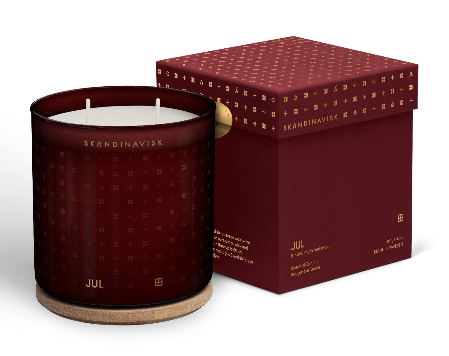Skandinavisk - JUL (Yule) 2 Wick Candle