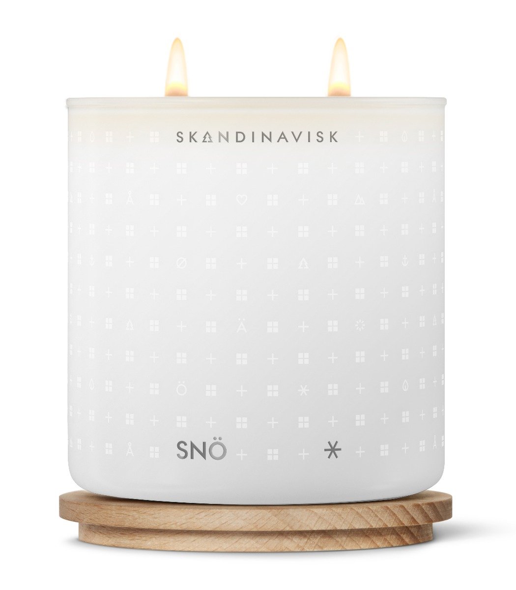 Skandinavisk - SNÖ (Snow) 2 Wick Candle