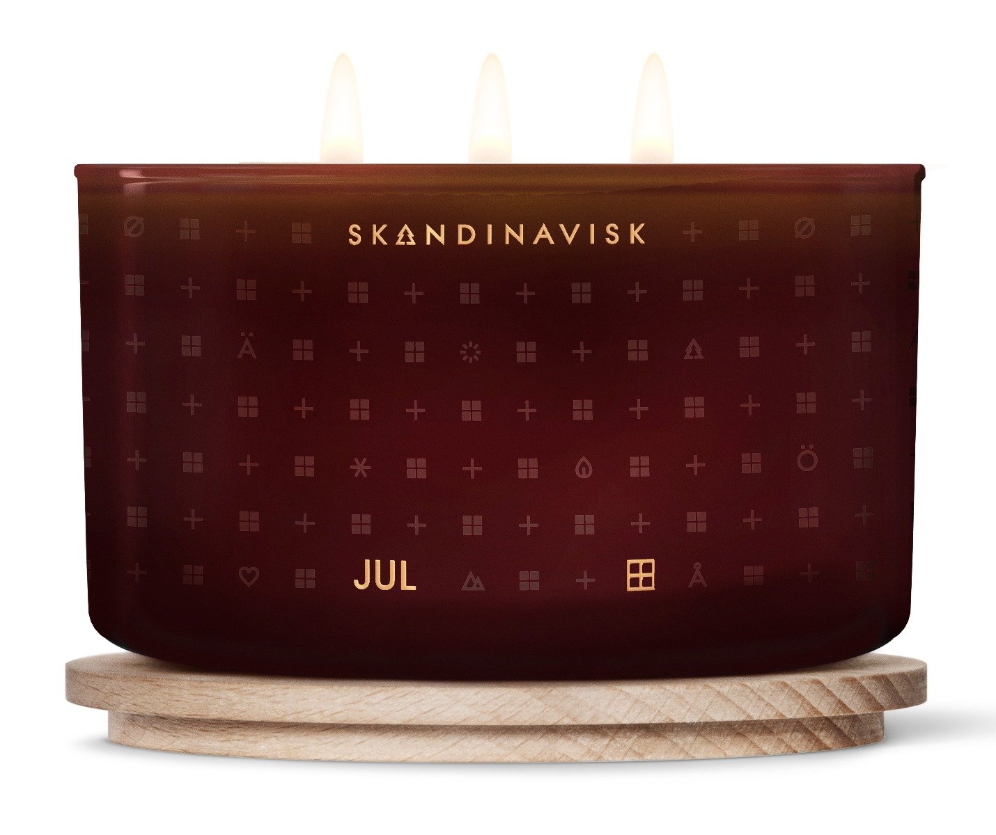 Skandinavisk - JUL (Yule) 3 Wick Candle