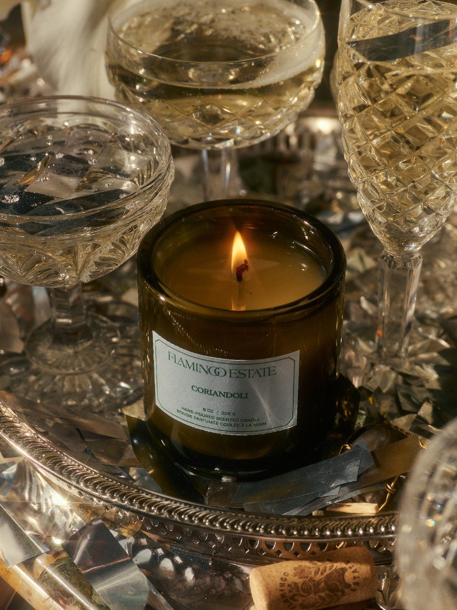 Flamingo Estate - Coriandoli Candle