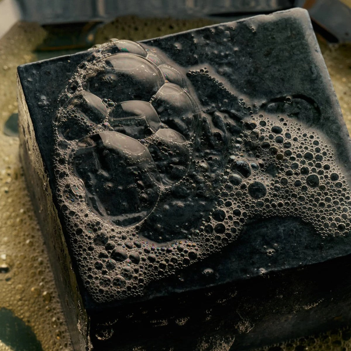 Flamingo Estate - Lavender & Activated Charcoal Soap Brick