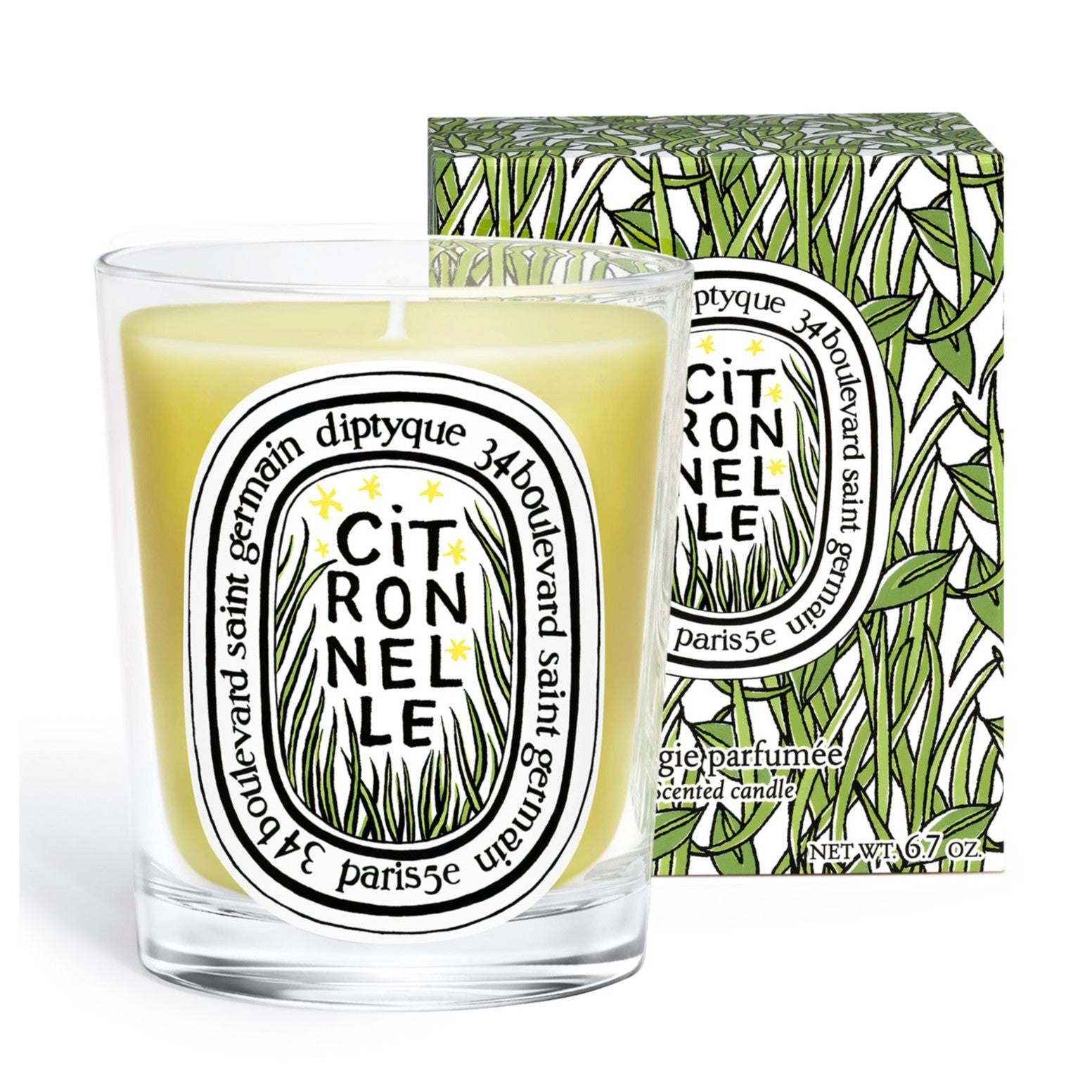 Diptyque - Citronnelle Candle (Lemongrass)