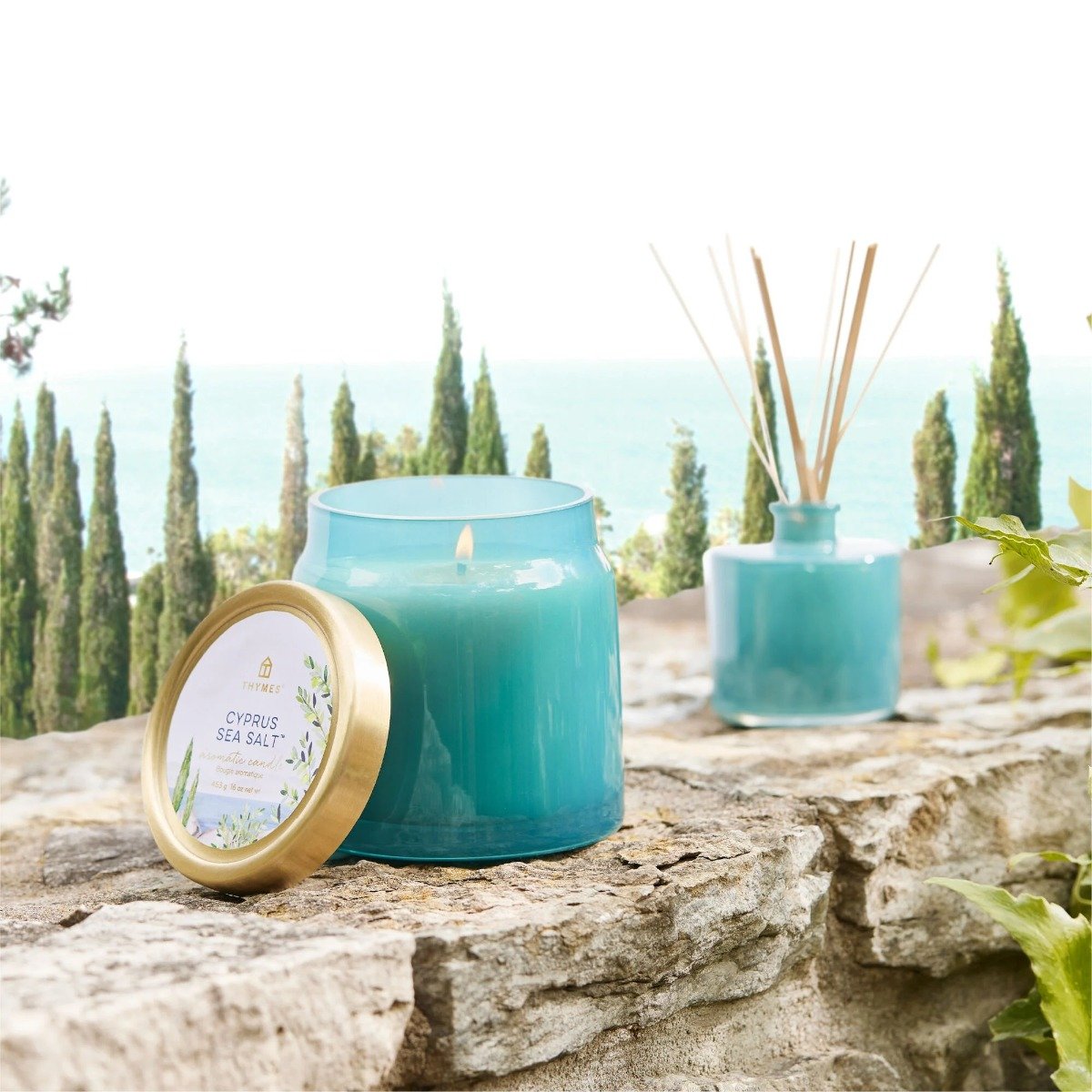 Thymes - Cyprus Sea Salt Petite Diffuser