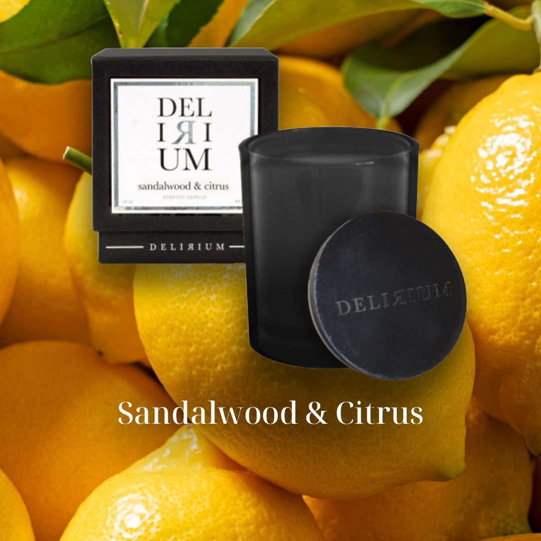 Delirium - Sandalwood & Citrus Candle