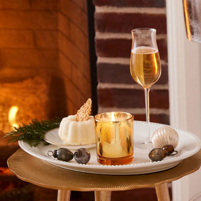 Thymes - Frasier Fir Gilded Gold Candle