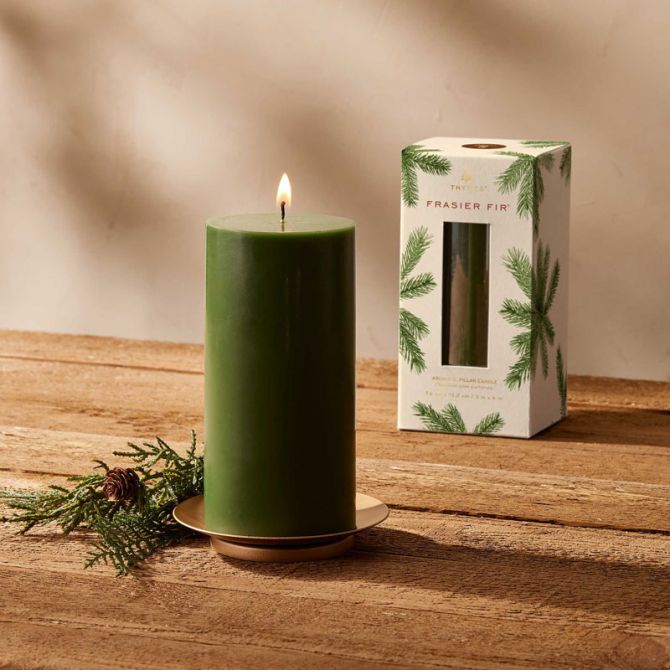 Thymes - Frasier Fir 3x6 Large Pillar Candle