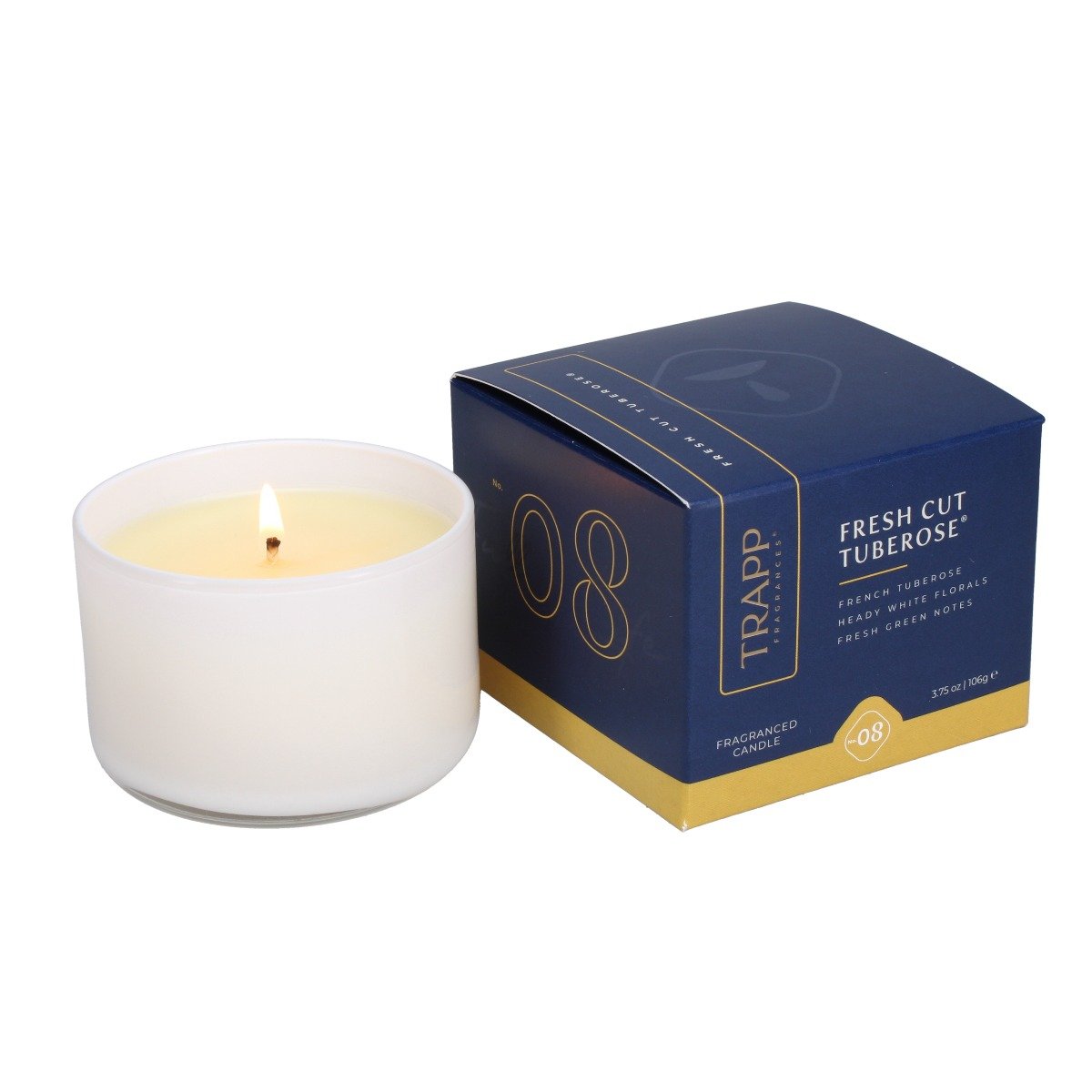 Trapp - Fresh Cut Tuberose #8 Small Candle