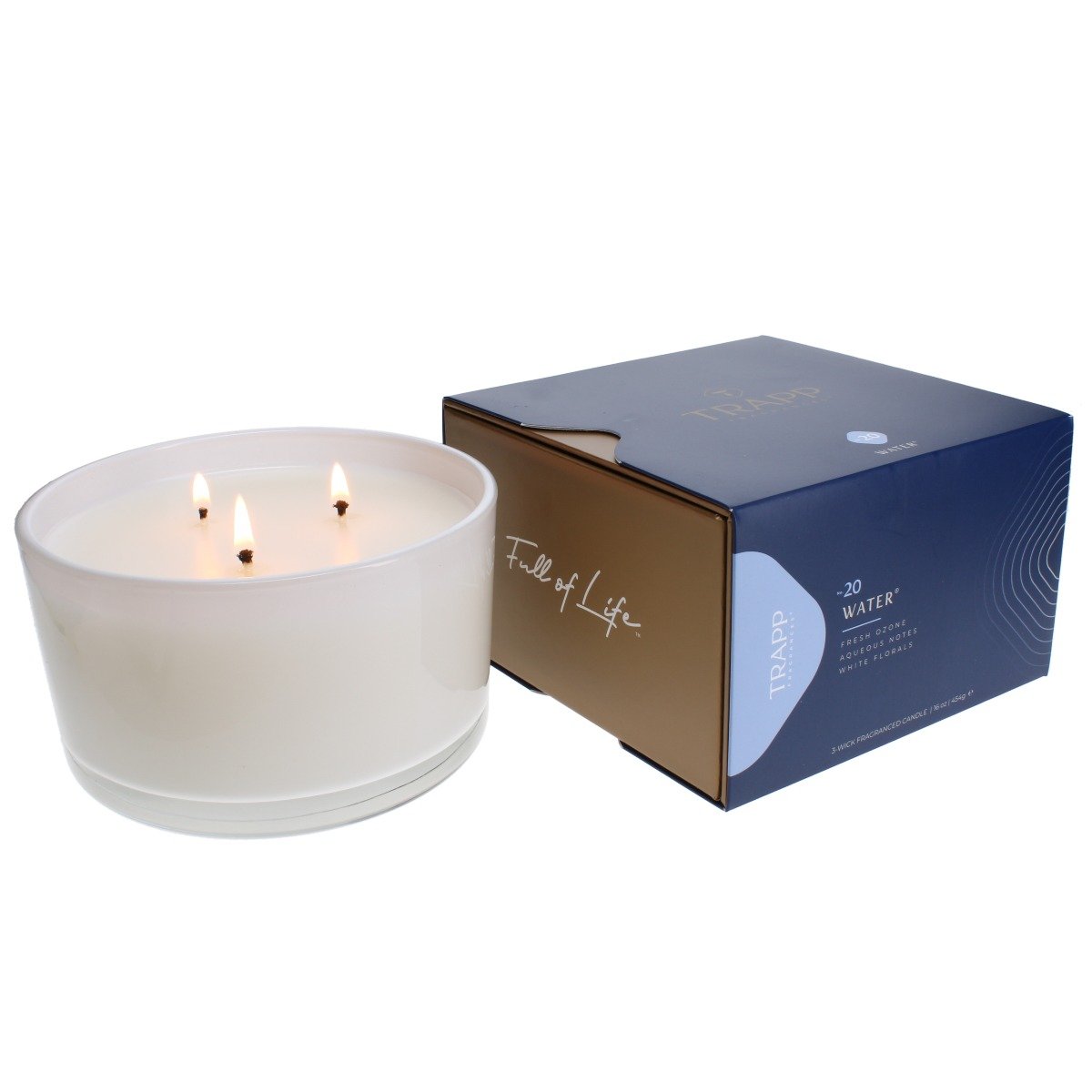 Trapp - Water #20 3-Wick Candle