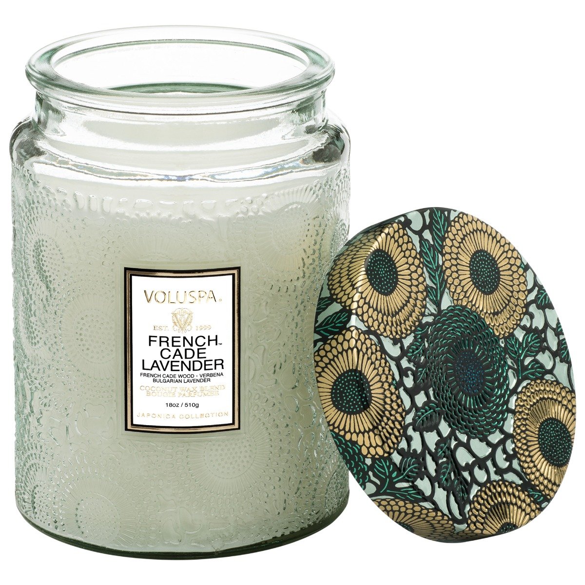 Voluspa - French Cade & Lavender Large Jar Candle