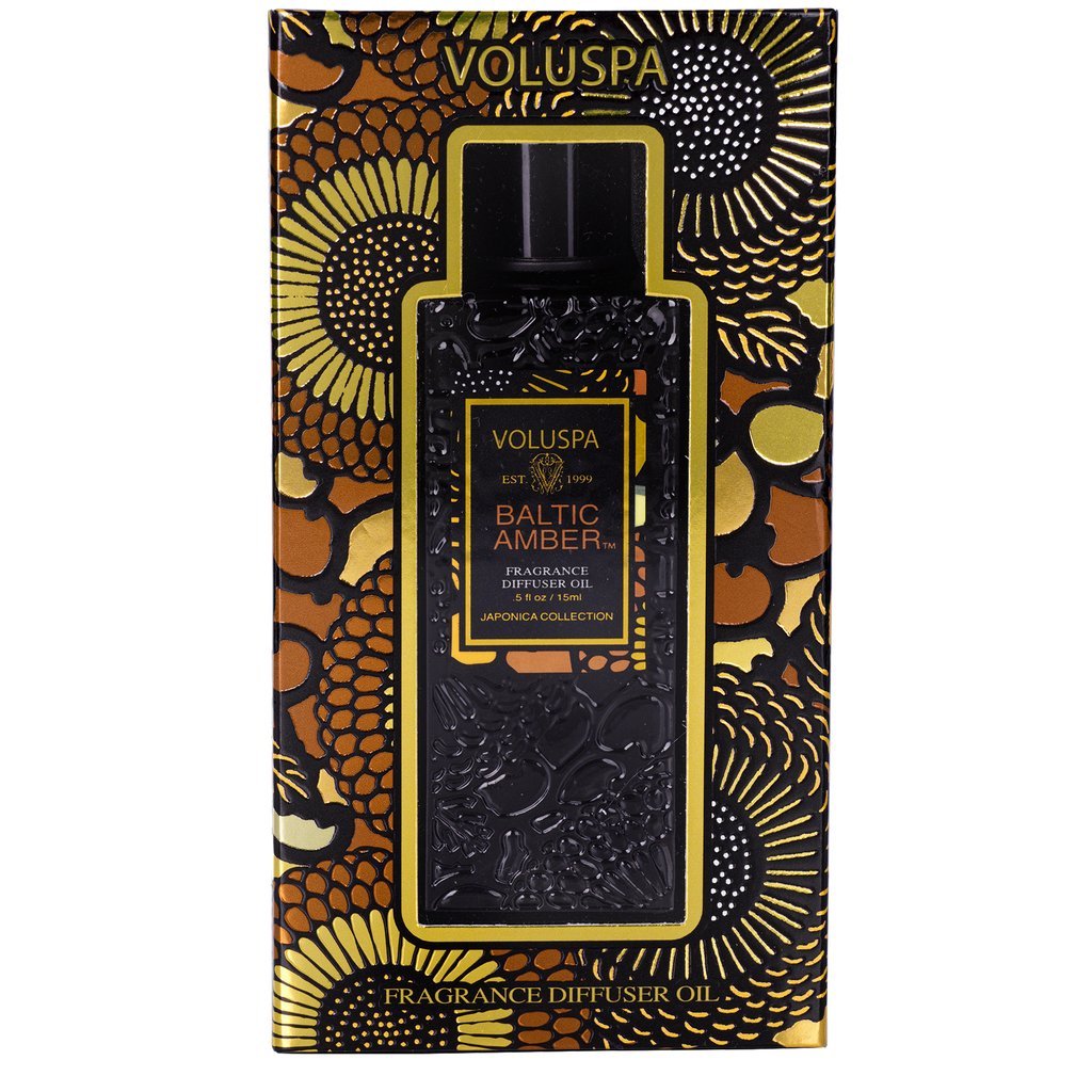 Voluspa - Baltic Amber Ultrasonic Diffuser Oil | Candle Delirium