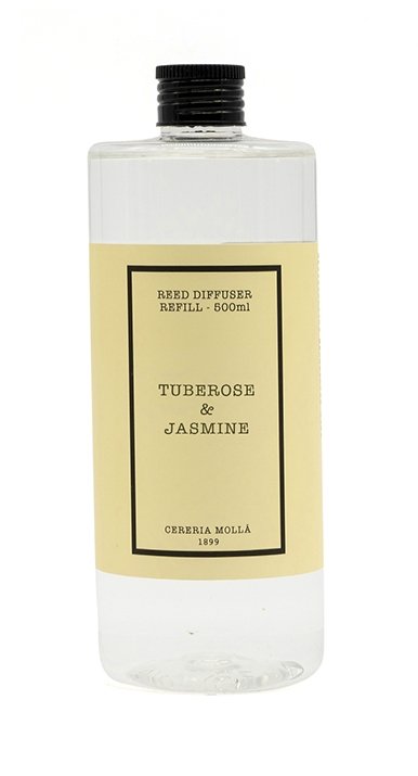 Cereria Molla - Tuberose & Jasmine Diffuser Refill 500ml | Candle