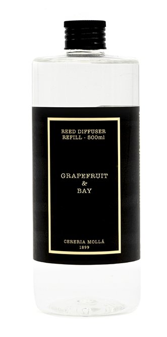 Cereria Molla - Grapefruit & Bay 500ml Diffuser Refill