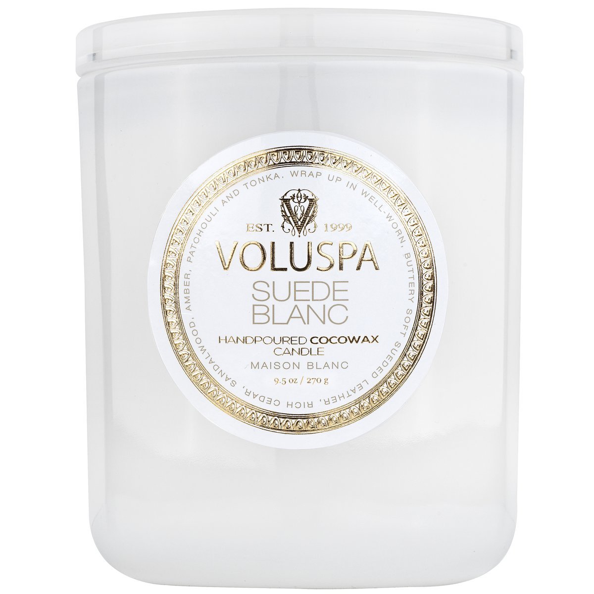 Voluspa - Suede Blanc Classic Candle