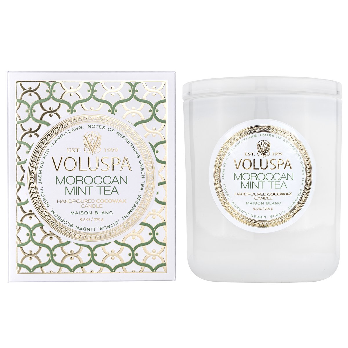 Voluspa - Moroccan Mint Tea Classic Candle