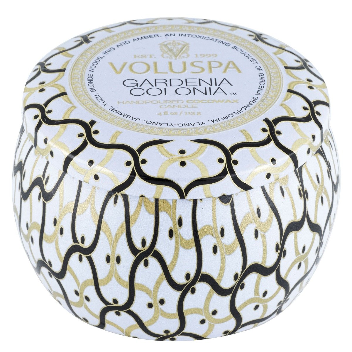 Voluspa - Gardenia Colonia Mini Tin Candle