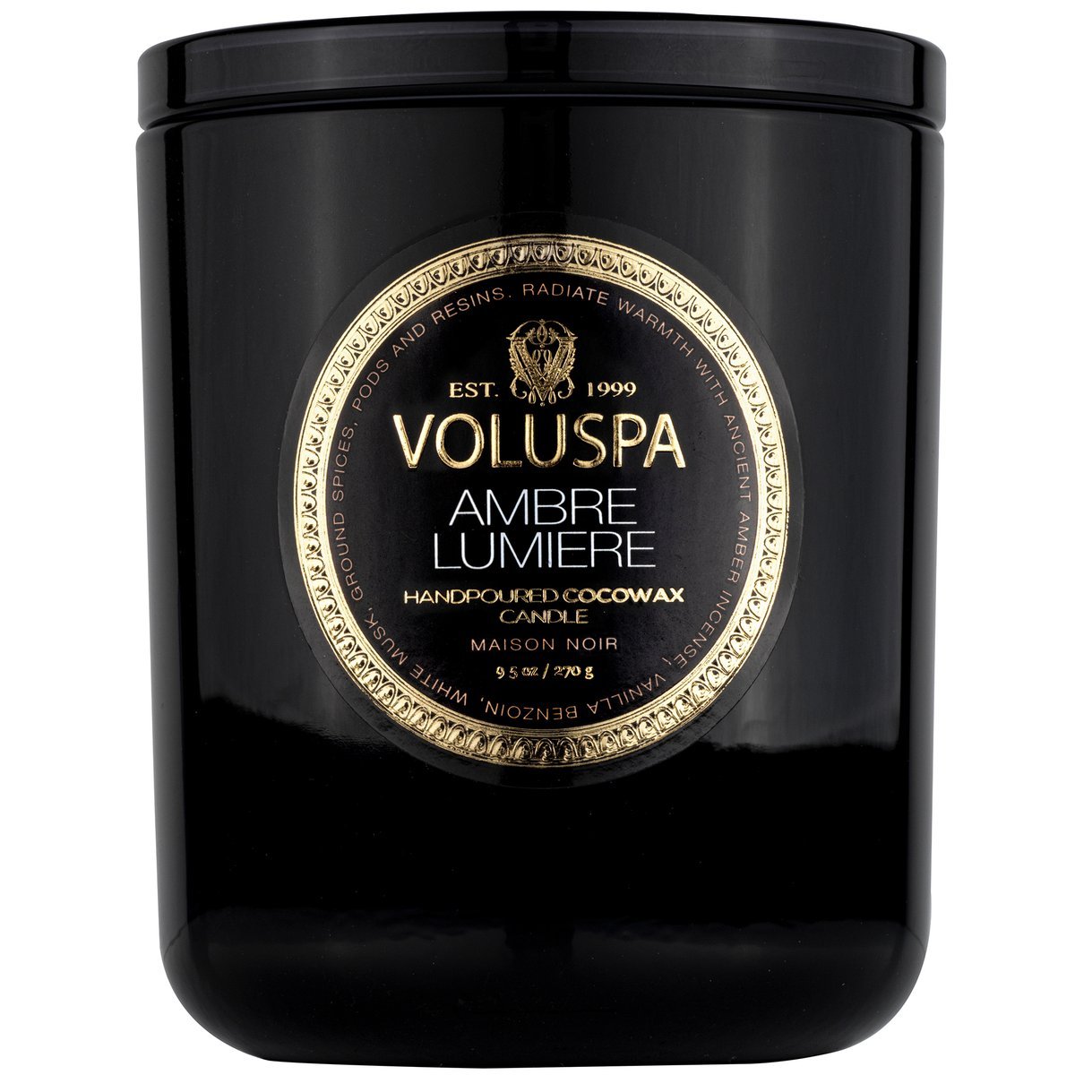 Voluspa - Ambre Lumiere Classic Candle