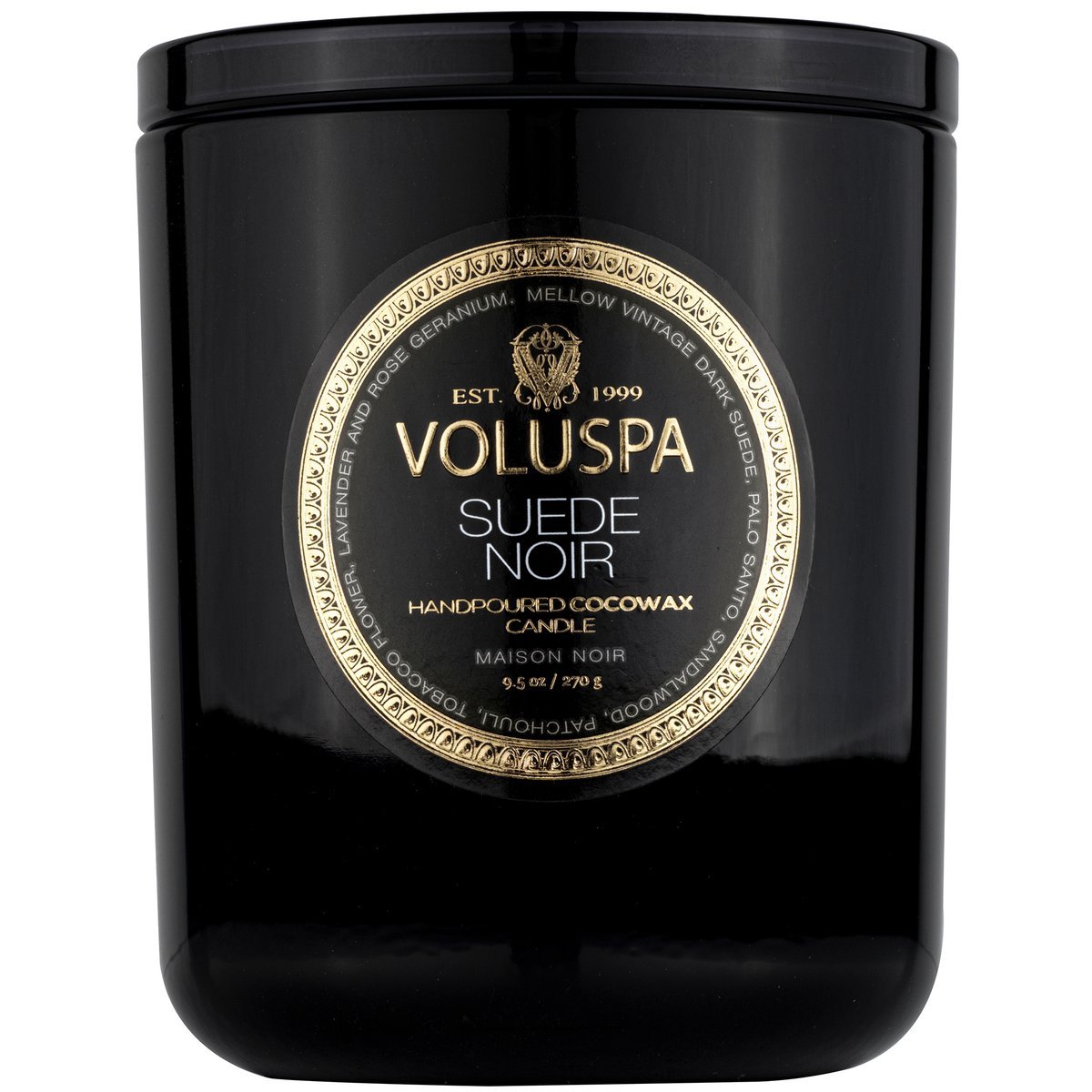 Voluspa - Suede Noir Candle