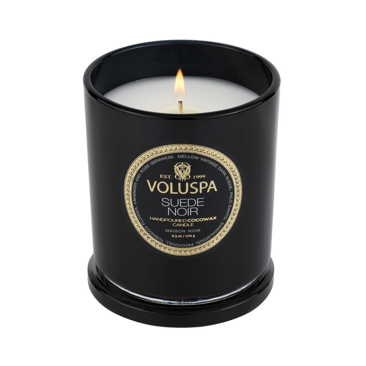 Voluspa - Suede Noir Candle