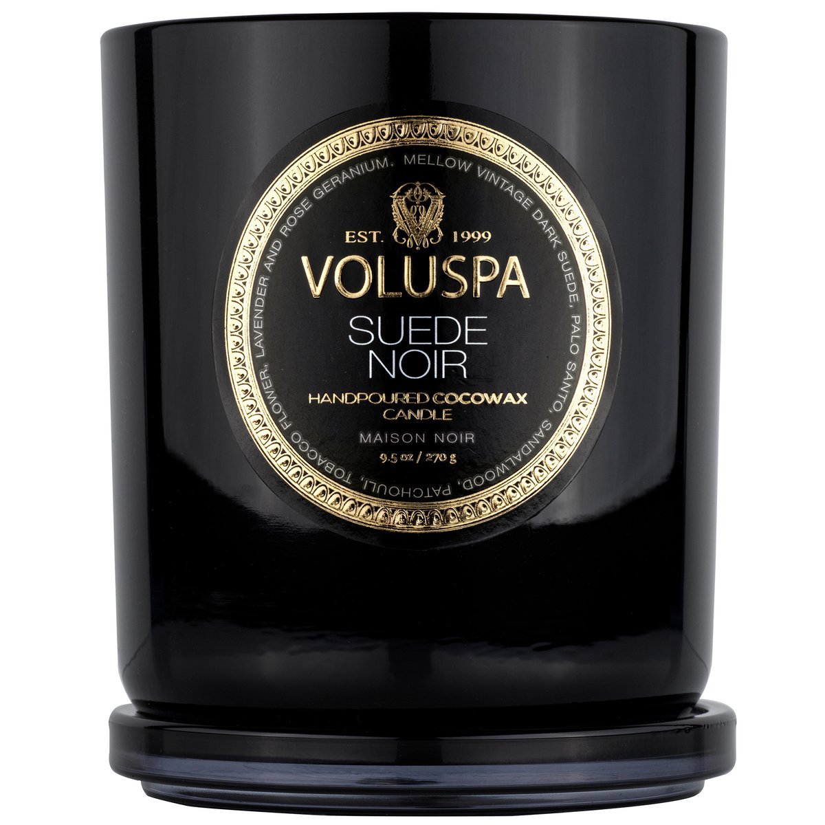 Voluspa - Suede Noir Candle