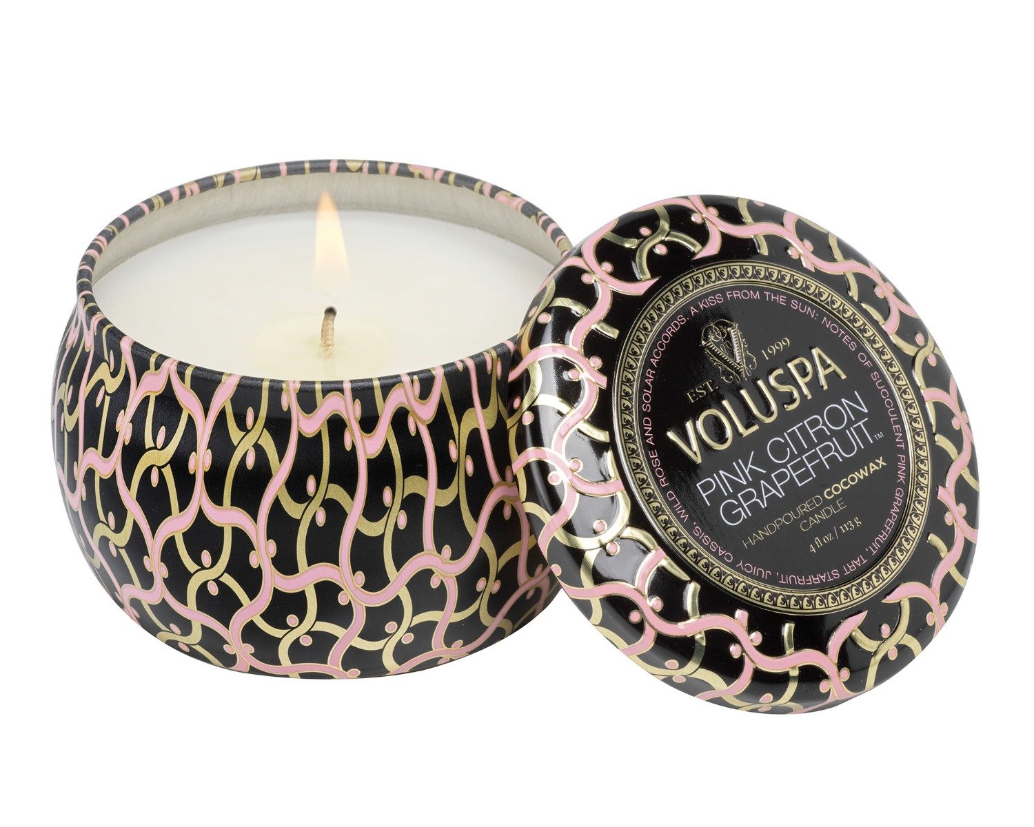 Voluspa - Pink Citron Grapefruit MIni Tin Candle