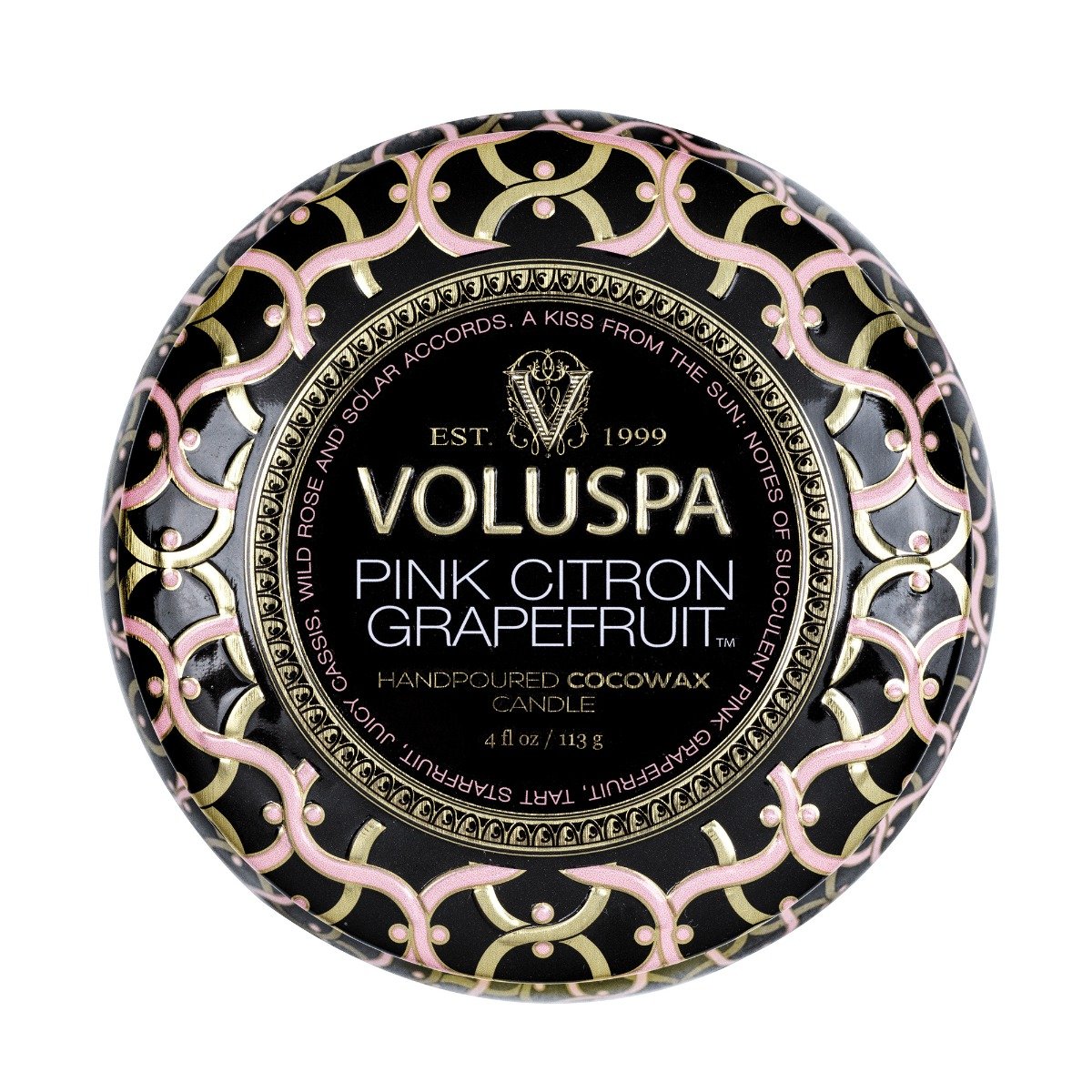 Voluspa - Pink Citron Grapefruit MIni Tin Candle