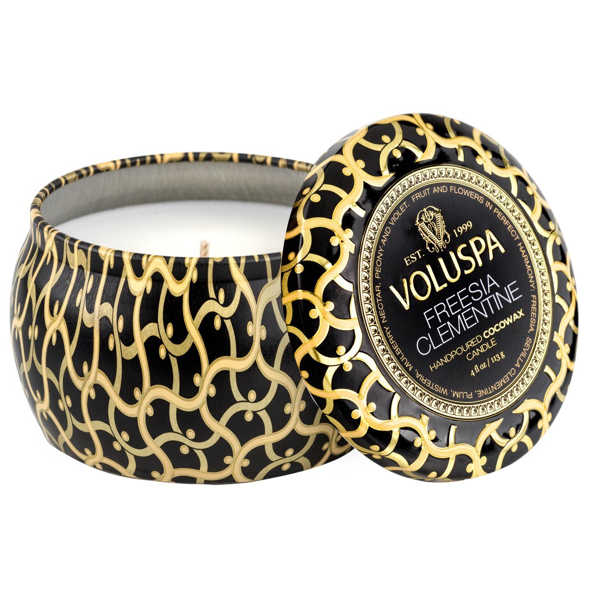 Voluspa - Freesia Clementine Mini Tin Candle