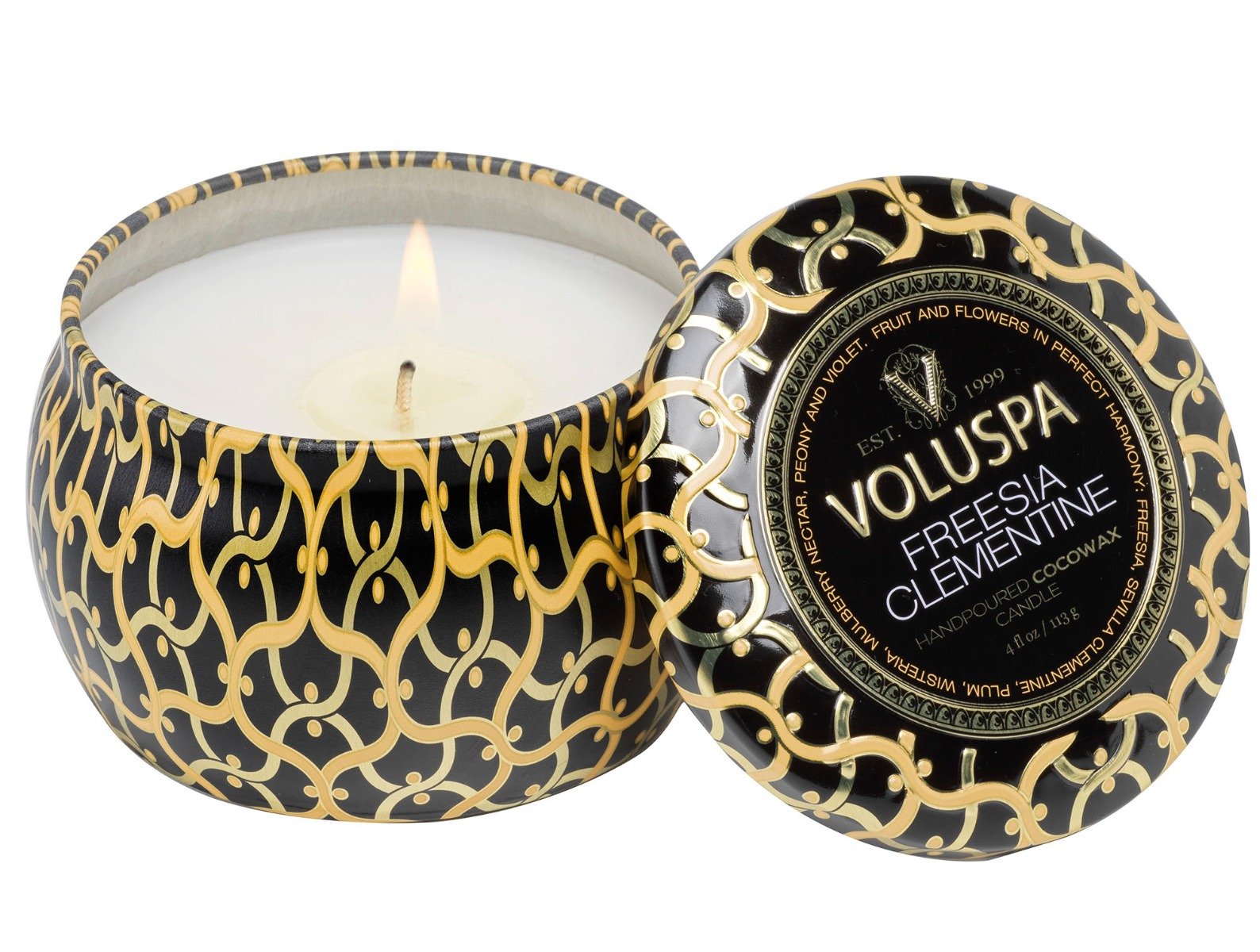 Voluspa - Freesia Clementine Mini Tin Candle