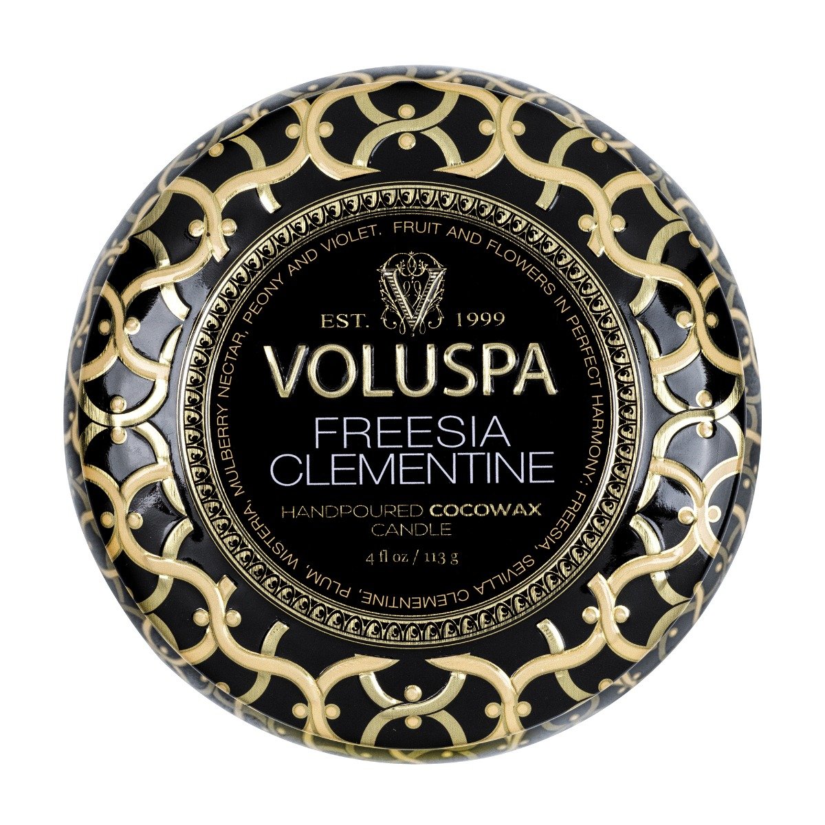 Voluspa - Freesia Clementine Mini Tin Candle
