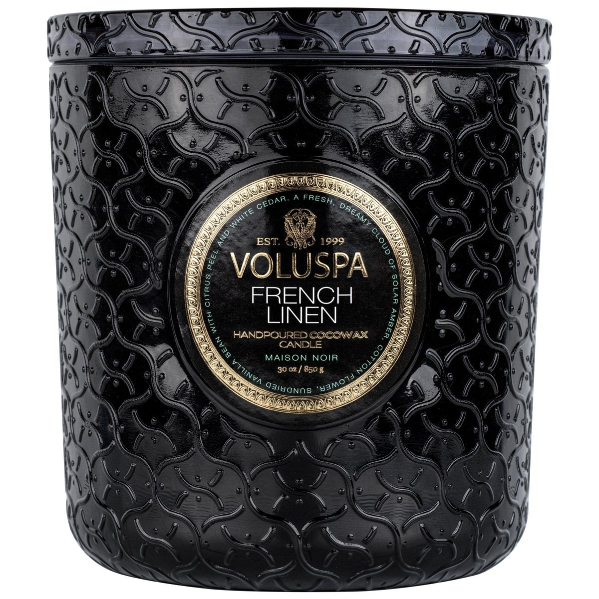 Voluspa - French Linen Luxe Candle