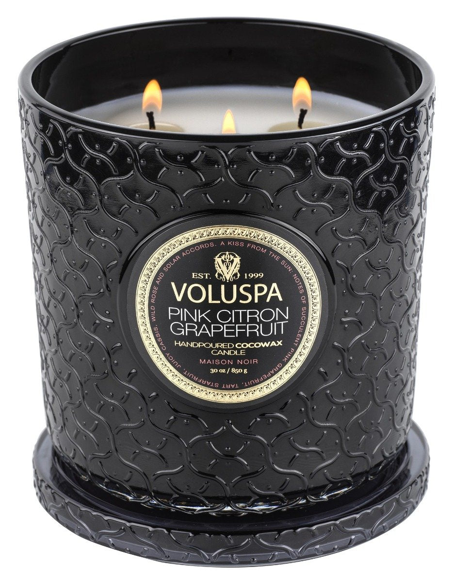 Voluspa - Pink Citron Grapefruit Luxe Candle