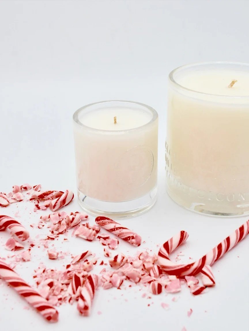 Iconic - Candy Cane and Pine Votive Candle