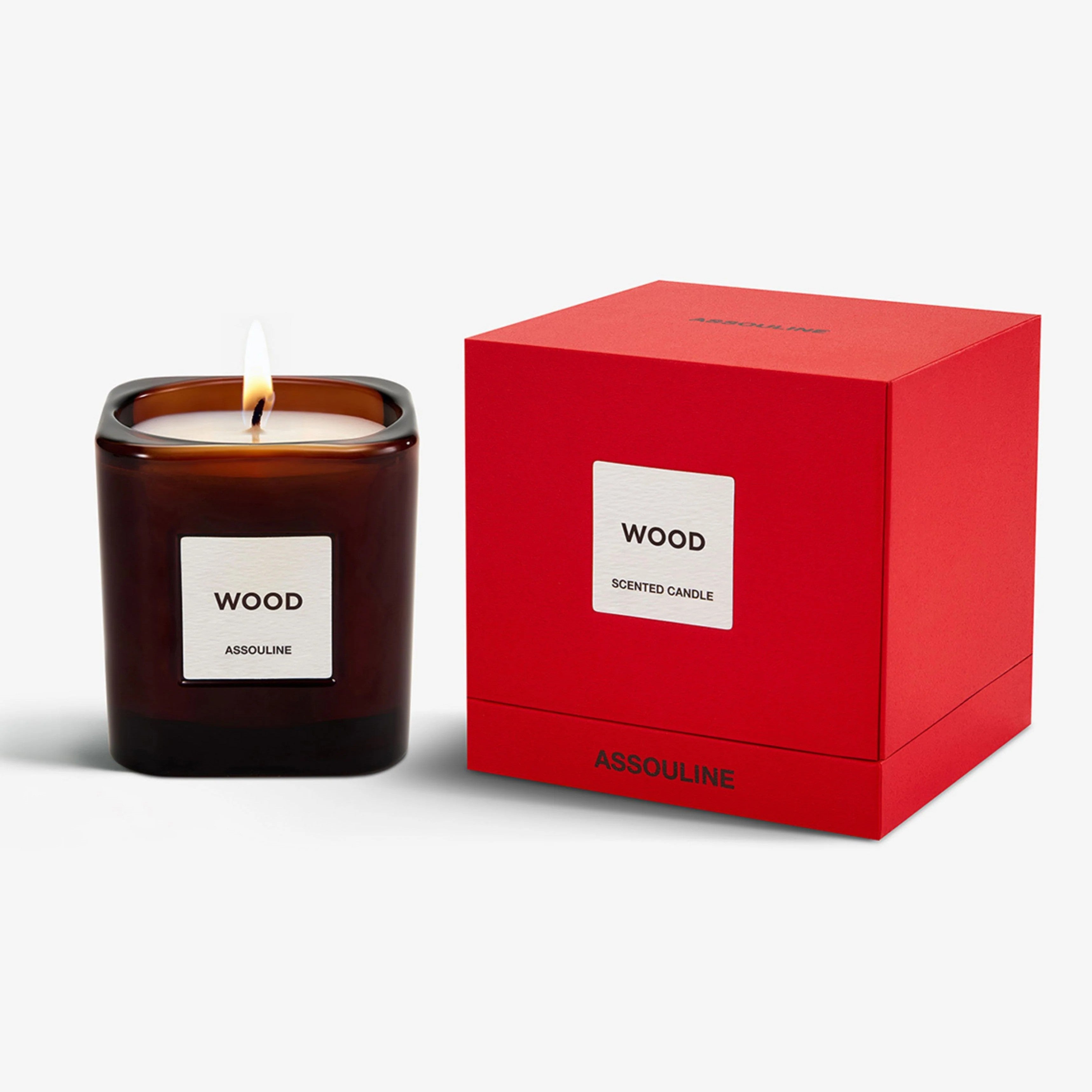 Assouline - Library Wood Candle