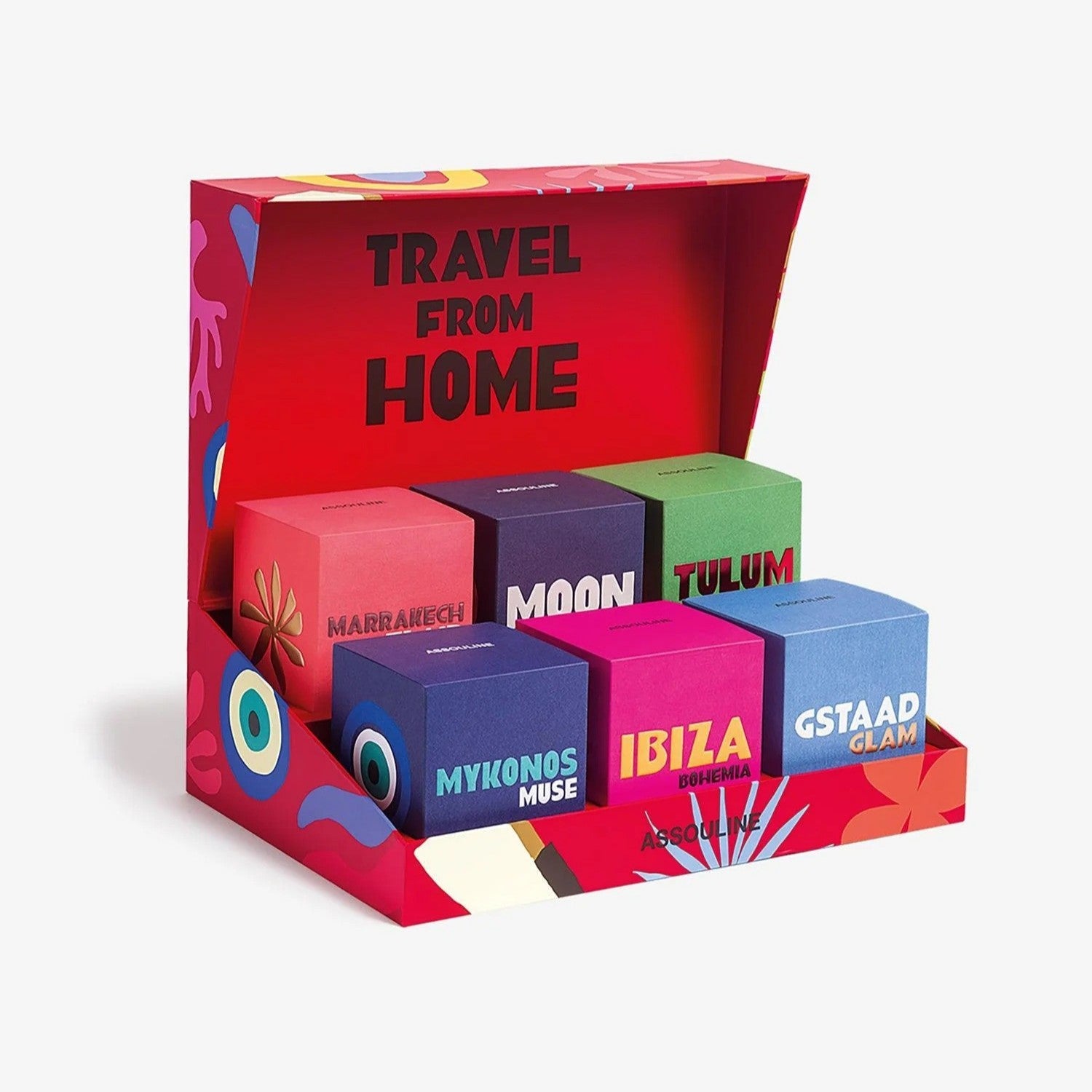 Assouline - Travel From Home Candle Set