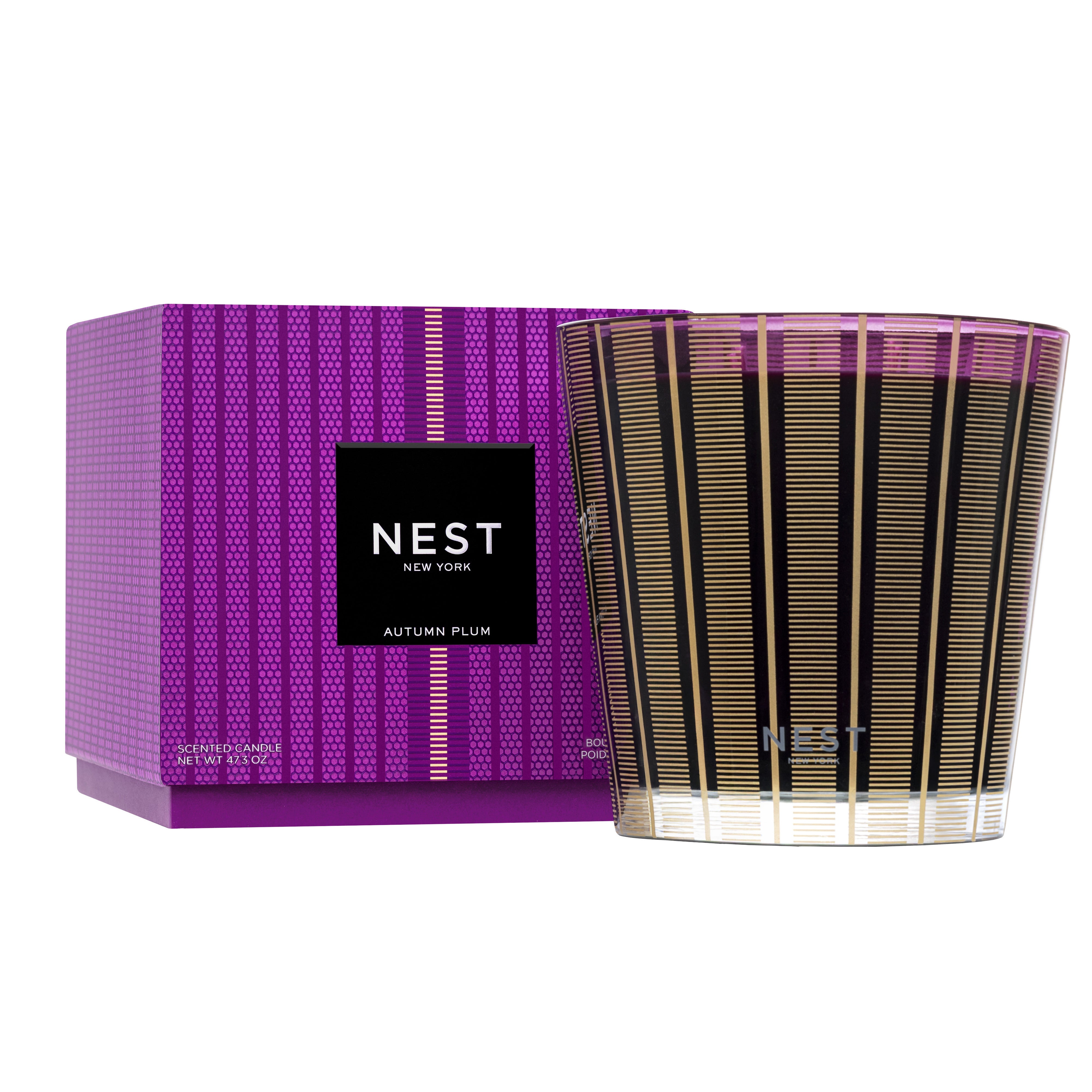 Nest - Autumn Plum 4 Wick Luxury Candle