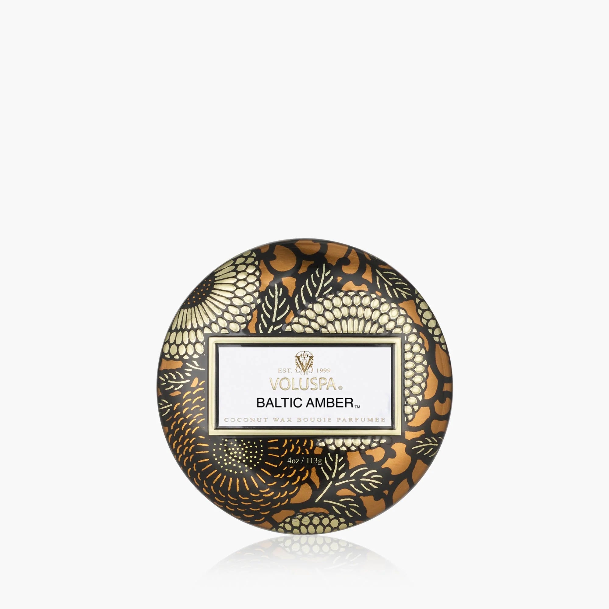 Voluspa - Baltic Amber Mini Tin Candle_{first_image}
