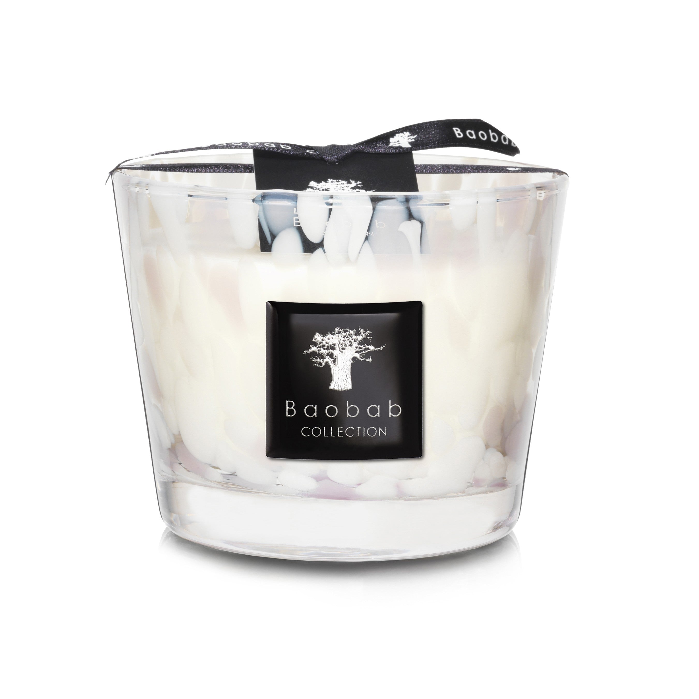 Baobab Collection - White Pearls Max10 Classique Candle