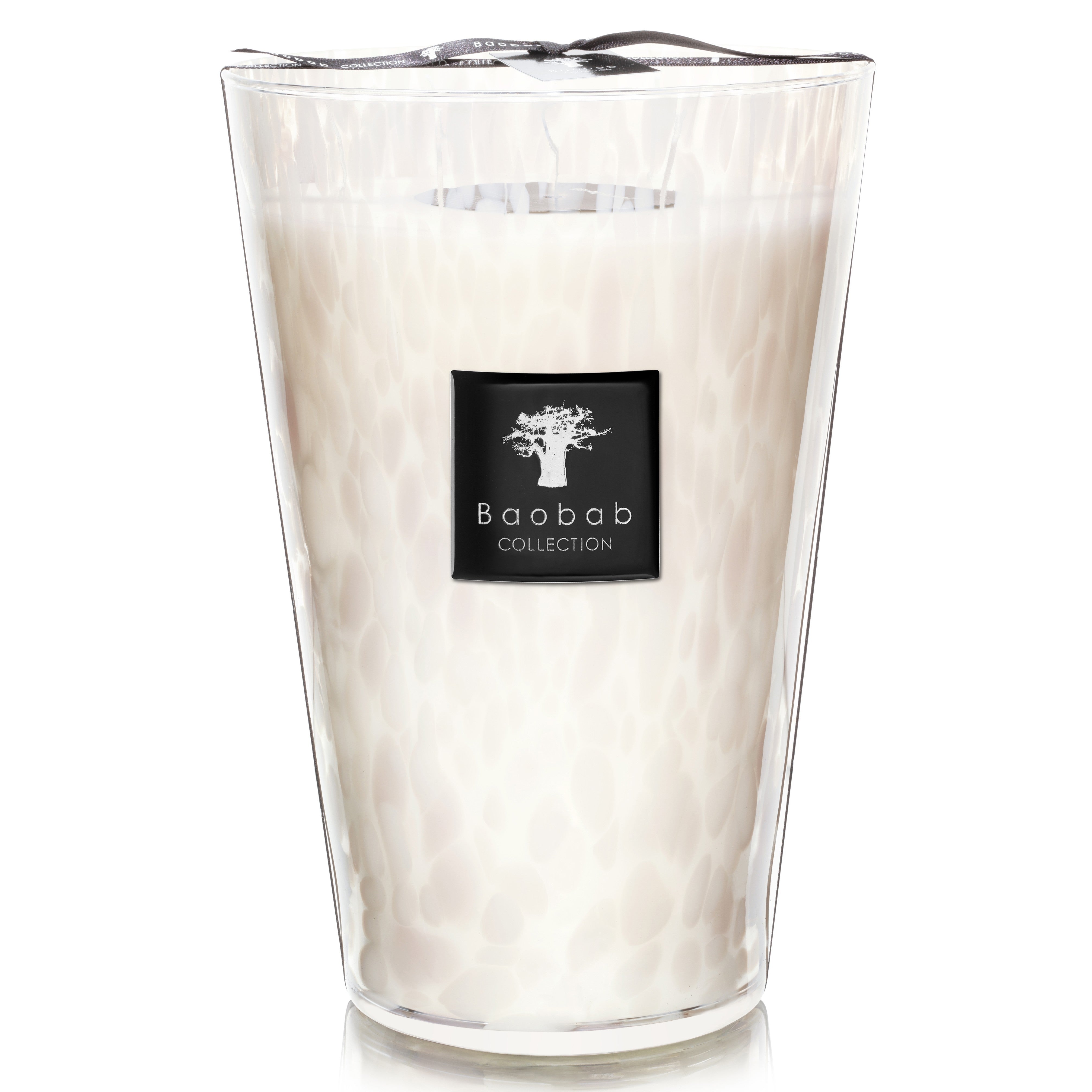 Baobab Collection - White Pearls Max35 Monument Candle
