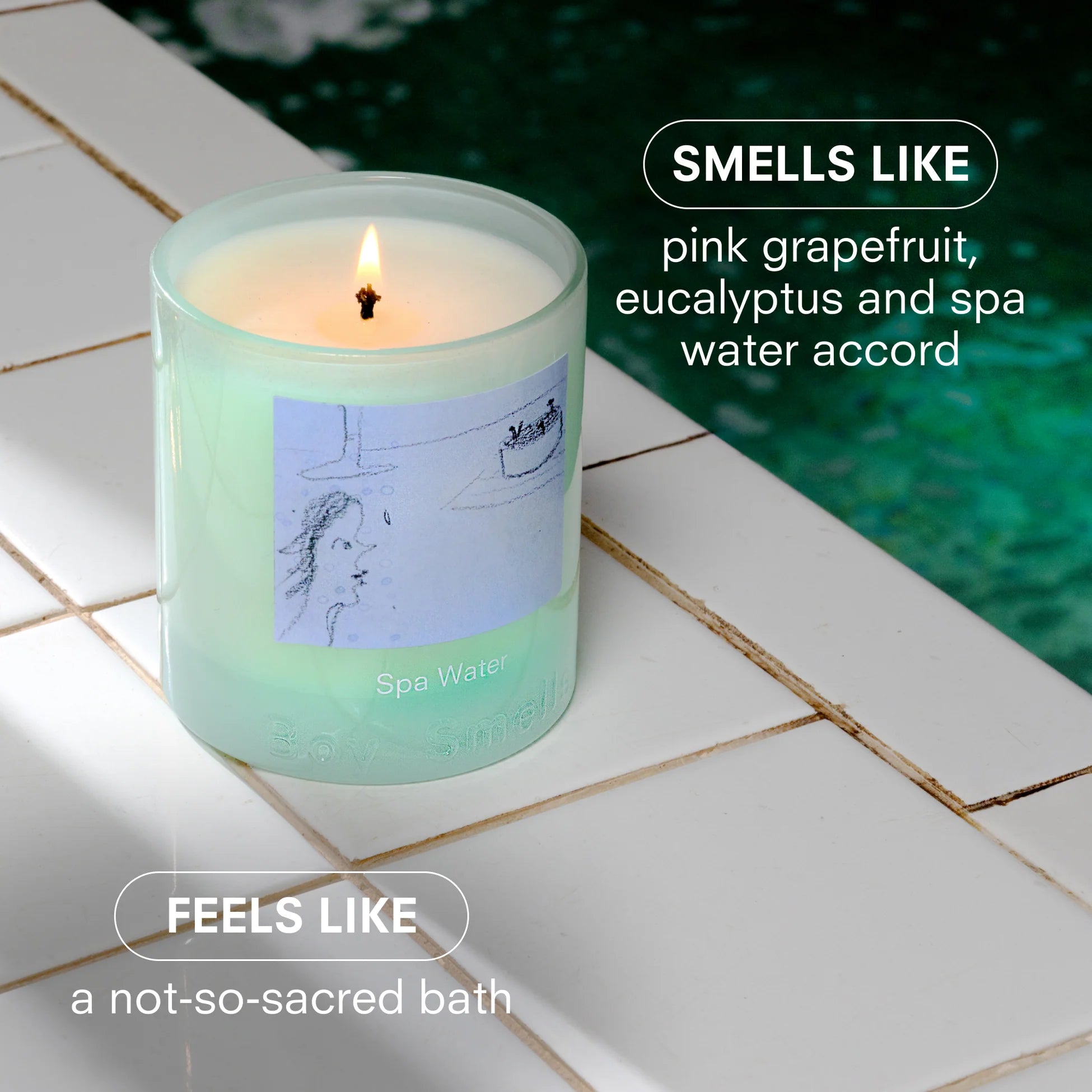 Boy Smells - Spa Water Candle