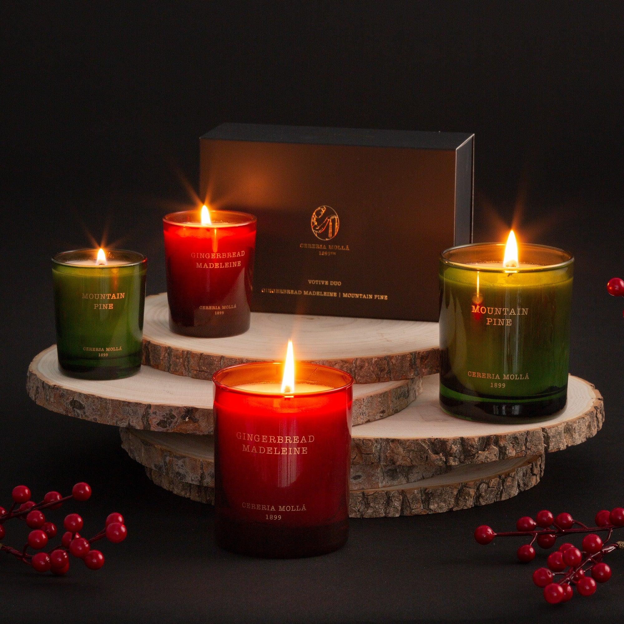 Cereria Molla - Gingerbread Madeleine 3 Wick Candle