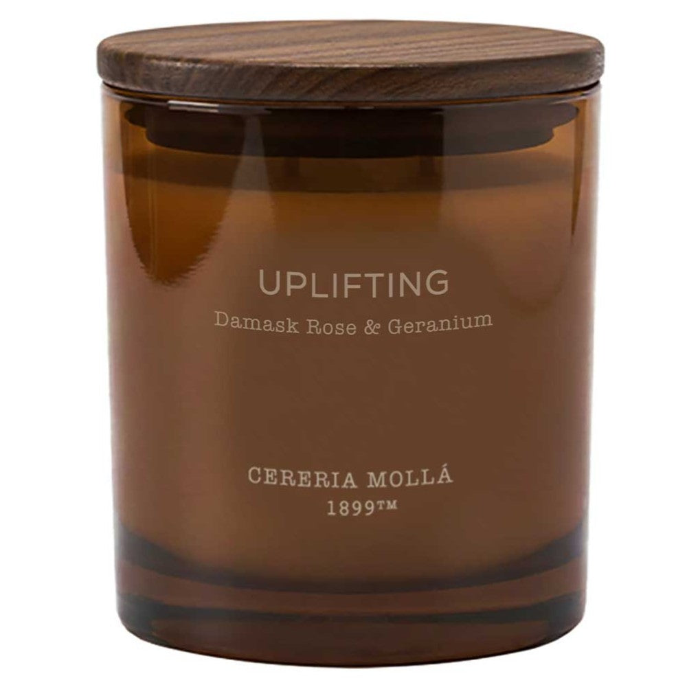 Cereria Molla - Uplifting (Damask Rose & Geranium) 2 Wick Candle